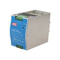 Antaira Power Supply, 90 to 264V AC/120 to 370V DC, 24V DC, 240W, 10A, DIN Rail NDR-240-24